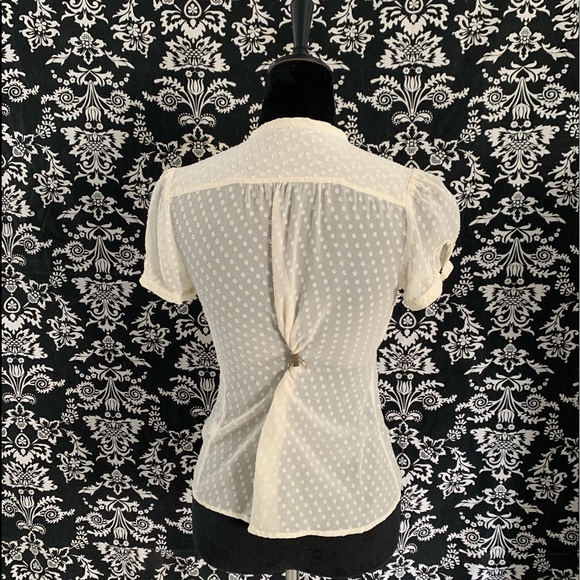 🦇 Darling Polka Dot Blouse 🦇 - Picture 3 of 5